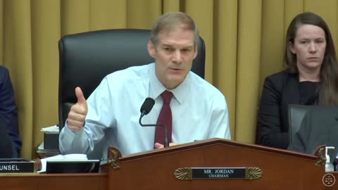 Rep. Jim Jordan SLAMS Biden's DOJ over its treatment of whistleblowers.