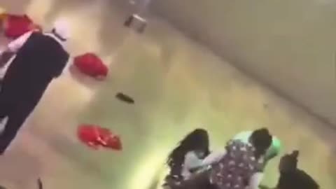 Mall brawl in Las Vegas