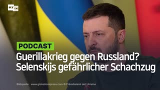 Guerillakrieg gegen Russland? Selenskijs gefährlicher Schachzug