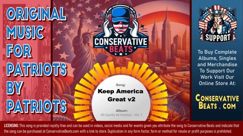 Conservative Beats - Album: All Country All America - Single: Keep America Great ( Version 2 )