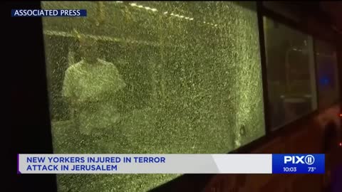 New Yorkers among 8 hurt when Palestinian gunman opens fire in Jerusalem