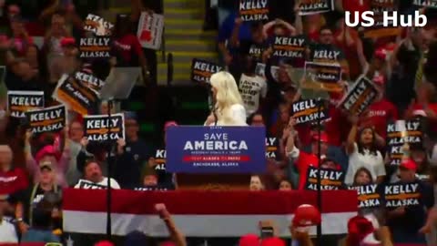 Kelly Tshibaka Full Speech at Save America, Trump Rally in Anchorage, Alaska