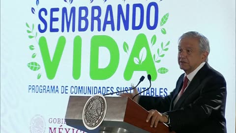 Anuncia presidente AMLO arranque de Sembrando Vida. 02/01/2019