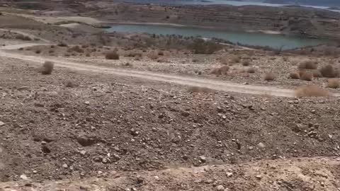 Living for free off grid for four years almost ! Lake mead video 1
