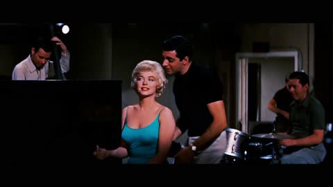 Marilyn Monroe 1960 Lets Make Love scene 5 remastered