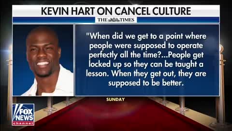 Kevin Hart hits back at cancel culture