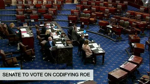 CONGRESSIONAL INSANITY: Senate to vote on a bill that would codify Roe v. Wade