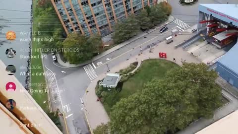 Smooth Sanchez Queensboro Bridge - testing pepper spray