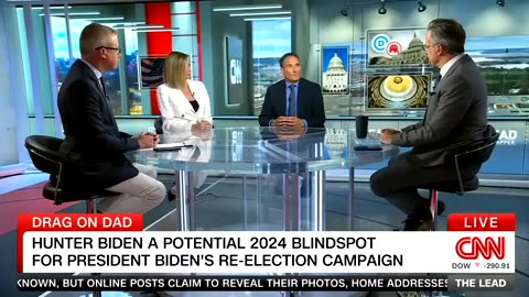 Jake Tapper throws Biden under the Bus: "Trump was right. Hunter made a Fortune from China"