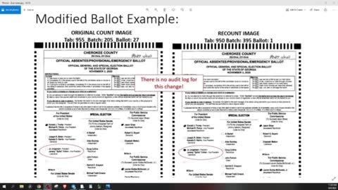 Hear Ye Hear Ye- Here Is the Evidence Dominion Machines are Circumventing Our Elections