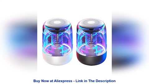 ⚡️ C7 mini indoor/outdoor wireless Bluetooth speaker with LED colorful lights bestseller mini