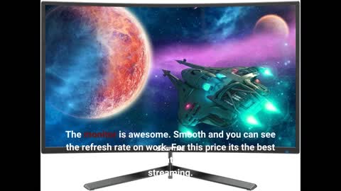 Review: Sceptre Curved 32-inch Gaming Monitor up to 185Hz DisplayPort 165Hz 144Hz HDMI AMD Free...