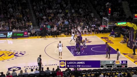 Los Angeles Lakers - San Antonio Spurs, NBA, 24-02-2024