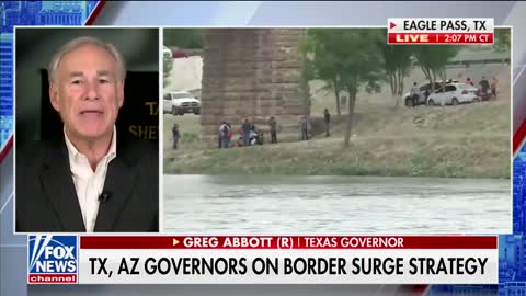Texas governor Greg Abbott Announces American Governors' Border Strike Force