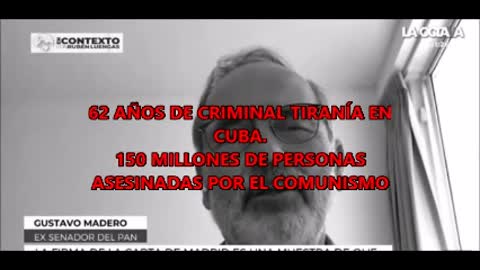 Gustavo Madero COMUNISTA a favor del criminal López Obrador