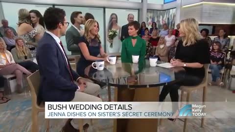 Jenna Bush describes secretive wedding of sister