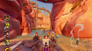 The Lost Ruins All Trophies - Crash Team Racing Nitro-Fueled (Adventure Classic Mode Part 2)