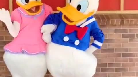 Donald Duck || Wow🎉 I to affection😍😘 #donoldduck #soham #shorts