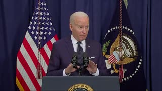 "There's been a real change," Biden says when asked when should Americans expect to see a real change in gas prices
