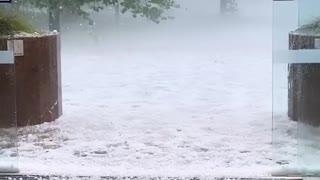 Supercell Causes Huge Hailstorm in Canberra