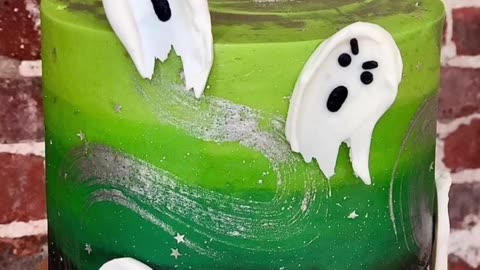 Amazing Ghost Cakes Ideas