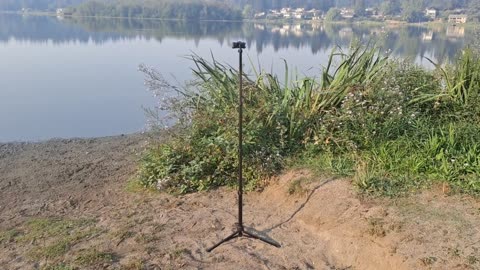 Trying Out A Smartphone Tripod