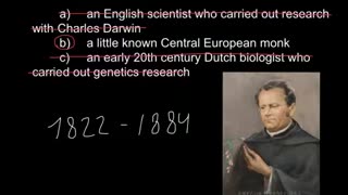 Gregor Mendel, questions and facts
