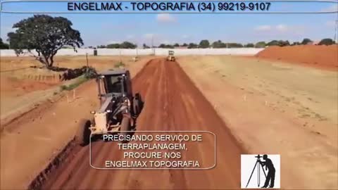 SERVIÇOS DE TOPOGRAFIA NA TERRAPLANAGEM