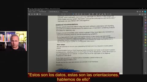 Presión sobre los médicos en Estados Unidos para no prescribir ivermectina