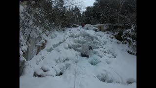 Ice Climbing Cloudland Falls 3/2/2022