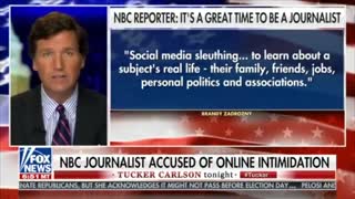 Tucker Carlson Exposes NBC Reporter Who Doxxes Trump Supporters