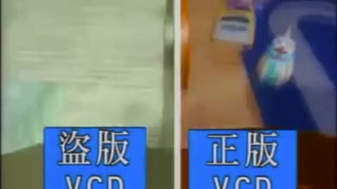 Anti-Piracy Video of Original Disney Chinese VCD (English Dubbed)