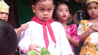 Kid Pouts Over Performance