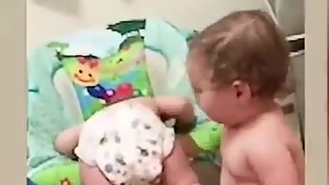 Funny cute baby Video #1