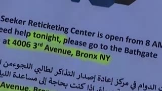 87 migrants live in the basement of a commercial building in Queens NYC