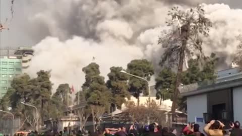 Tehran fire Plasco building collapses, 30 feared dead - Part 2