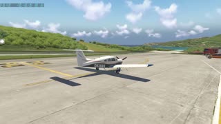X-Plane 11 - St. Barts (TFFJ) and Saba (TNCS) - JF PA28R Turbo Arrow IV - ASXP - UWXP 2.5