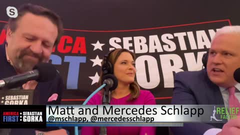 The CPAC Revolution. Matt and Mercedes Schlapp with Sebastian Gorka on AMERICA First