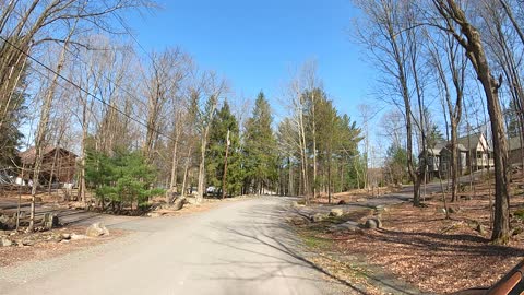 Driving Around Thru 04-24-2022 HideOut Hide Out Lake Ariel PA Pennsylvania 4K Front (5)