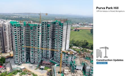 Purva Park Hill Construction Status Walkthrough