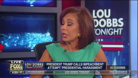 Lou Dobbs and Jeanine Pirro discuss impeachment efforts
