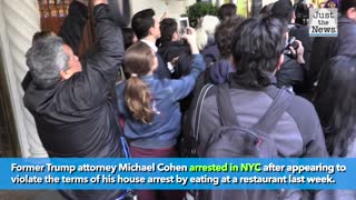 Michael Cohen arrested after violating house arrest rules