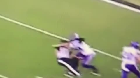 NFL Ref Collides With Safety To Disrupt Play