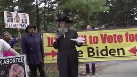 Rabbi Yehuda Leving Endorsing Joe Biden (sorta)