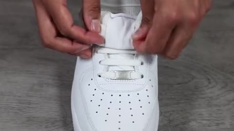 How to tie lace air force 1 🔥