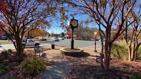 Walk and talk tour of the Mint Hill, NC, town center - Small Towns & Cities Travel Series - America