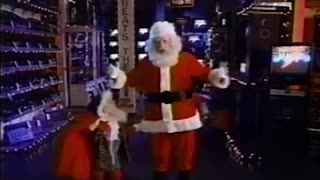 Nobody Beats THE WIZ 1988 Santa Claus Christmas TV AD