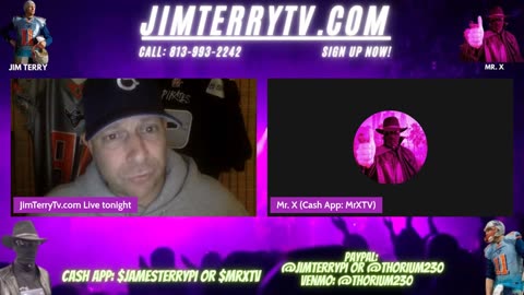 Jim Terry TV - Live Call In!!! (Chapter 35) "Gimmie Dat"