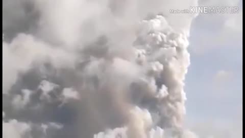 Taal Volcano erruption