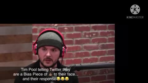 Tim Pool Shut down Twitter Bias